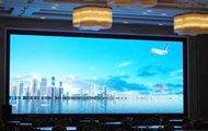 Full-color LED display with a large screen Benefits Features